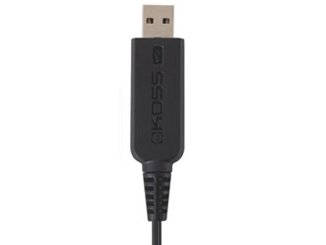 KOSS CS195 USB Wired on-ear headphones with microphone