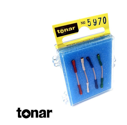 Tonar Shell wire CU-litz turntable headshell wire set