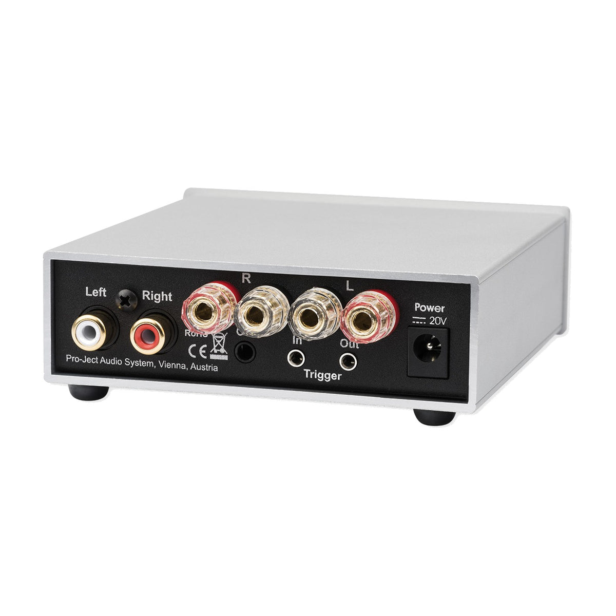 Pro-Ject Amp Box S3 Mini Stereo Power Amplifier Silver
