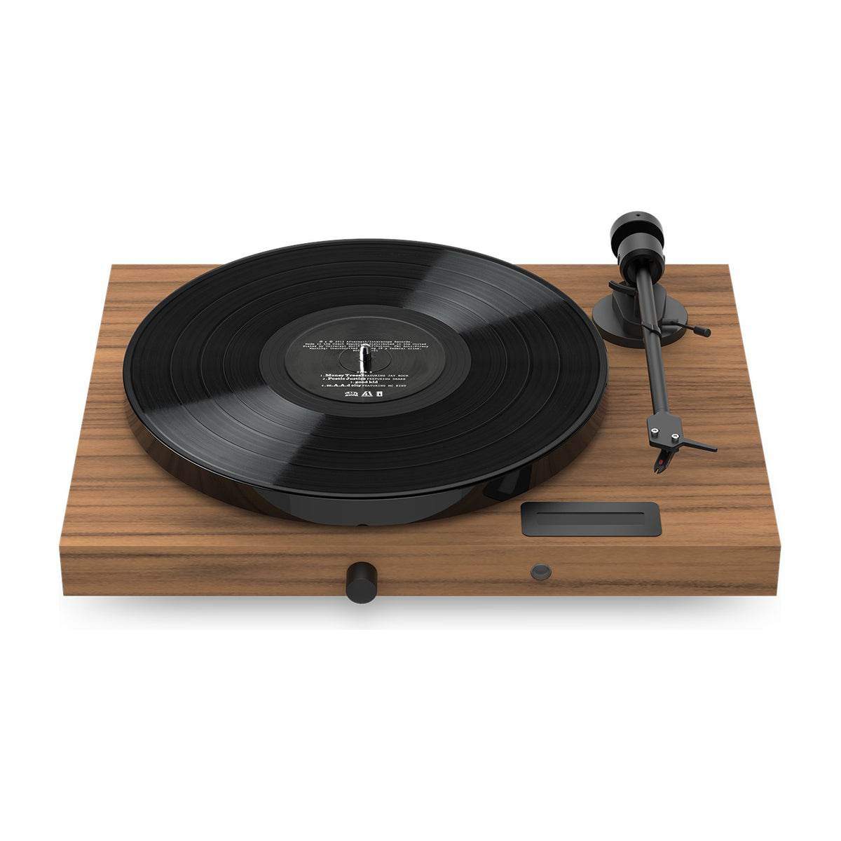 Pro-Ject Juke Box E1 All-in-One Turntable System with Ortofon OM5e Walnut