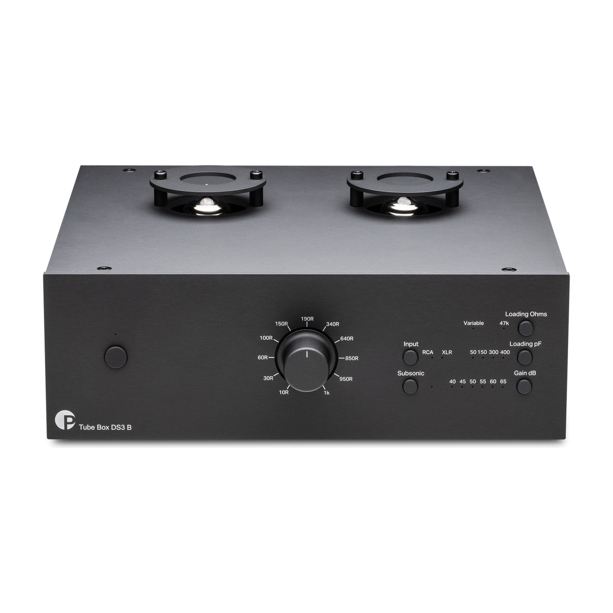 Pro-Ject Tube Box DS3 B Balanced Tube Phono Preamplifier Black