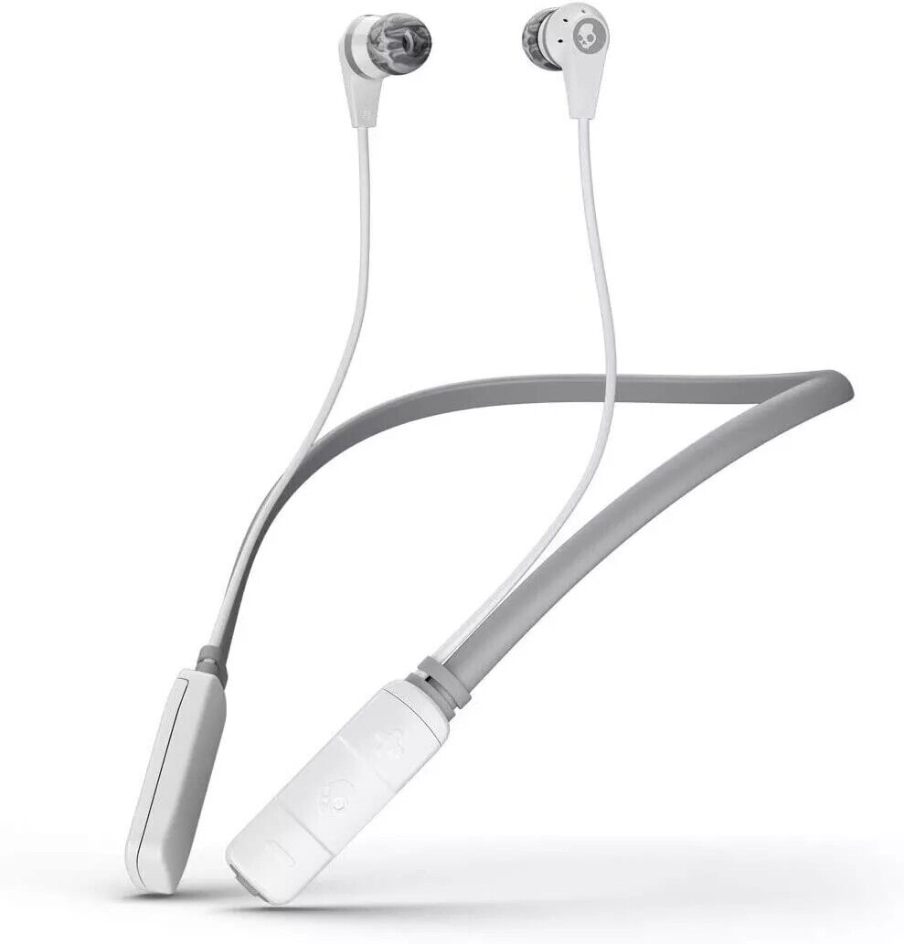 Skullcandy Inkd Wireless Headphones White/ Grey/Grey