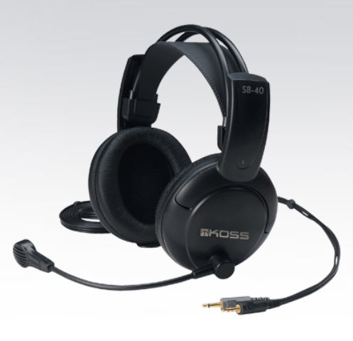 KOSS SB40 Wired over-ear headphones with microphone