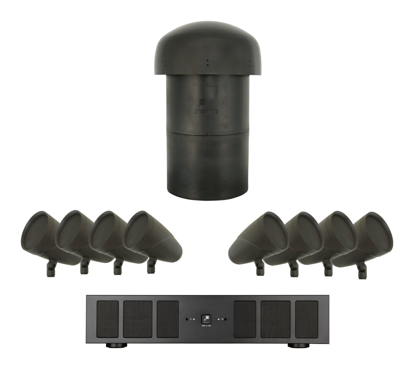 Sonance 8.1 Garden sound system with amplifier