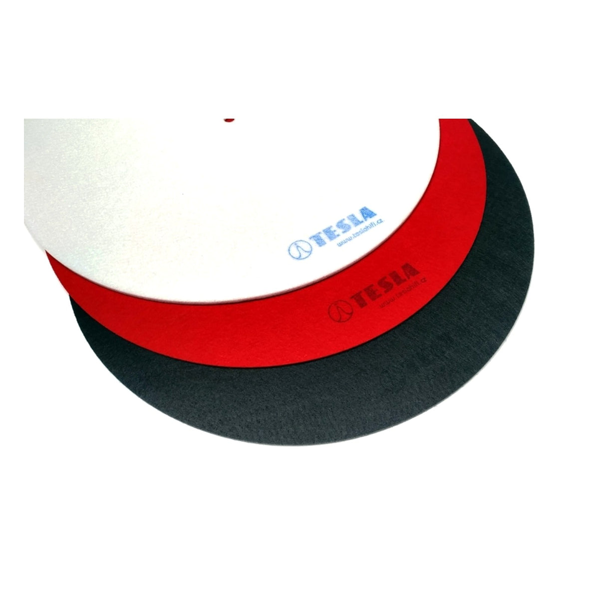TESLA Antistatic Felt Slipmat Black