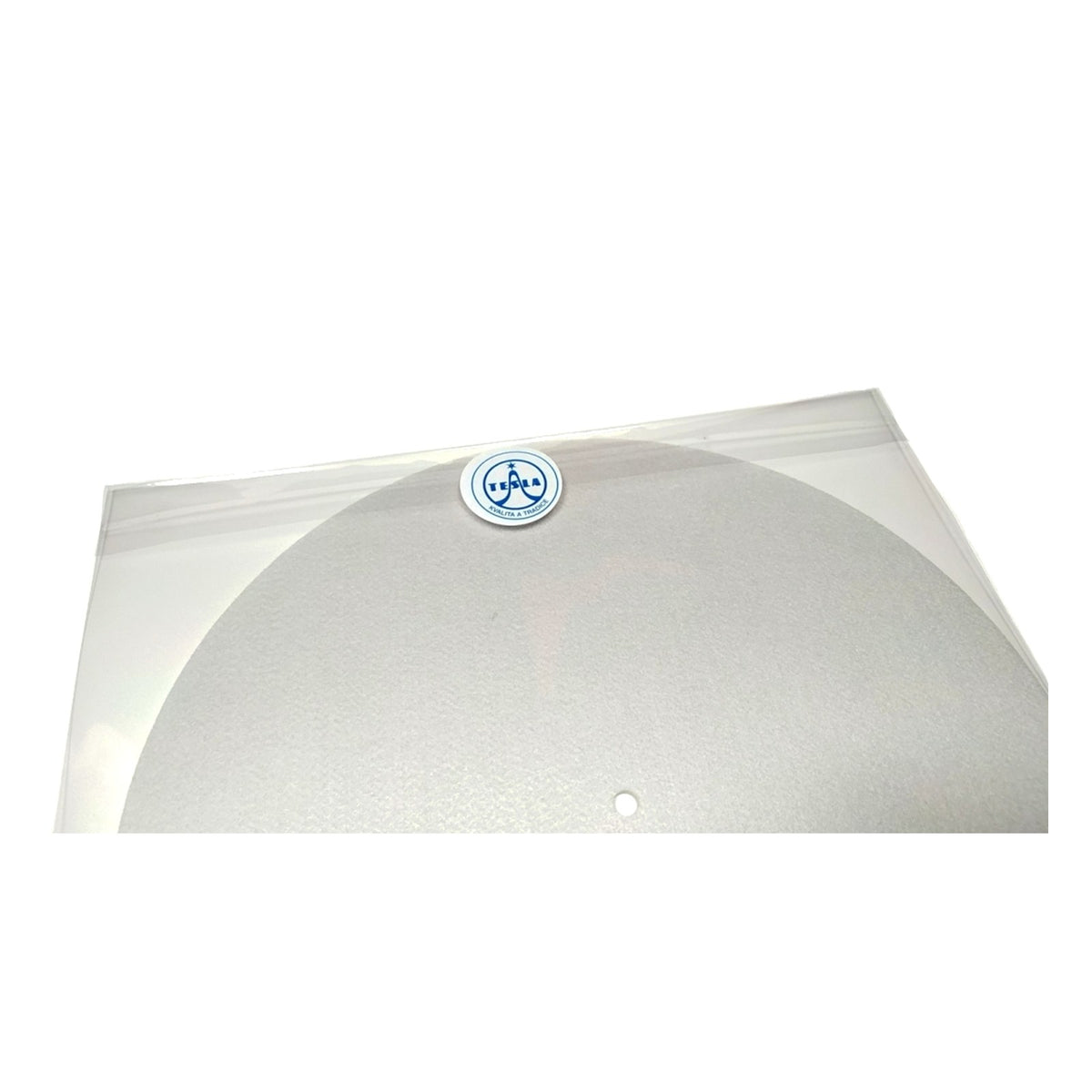 TESLA Antistatic Felt Slipmat White