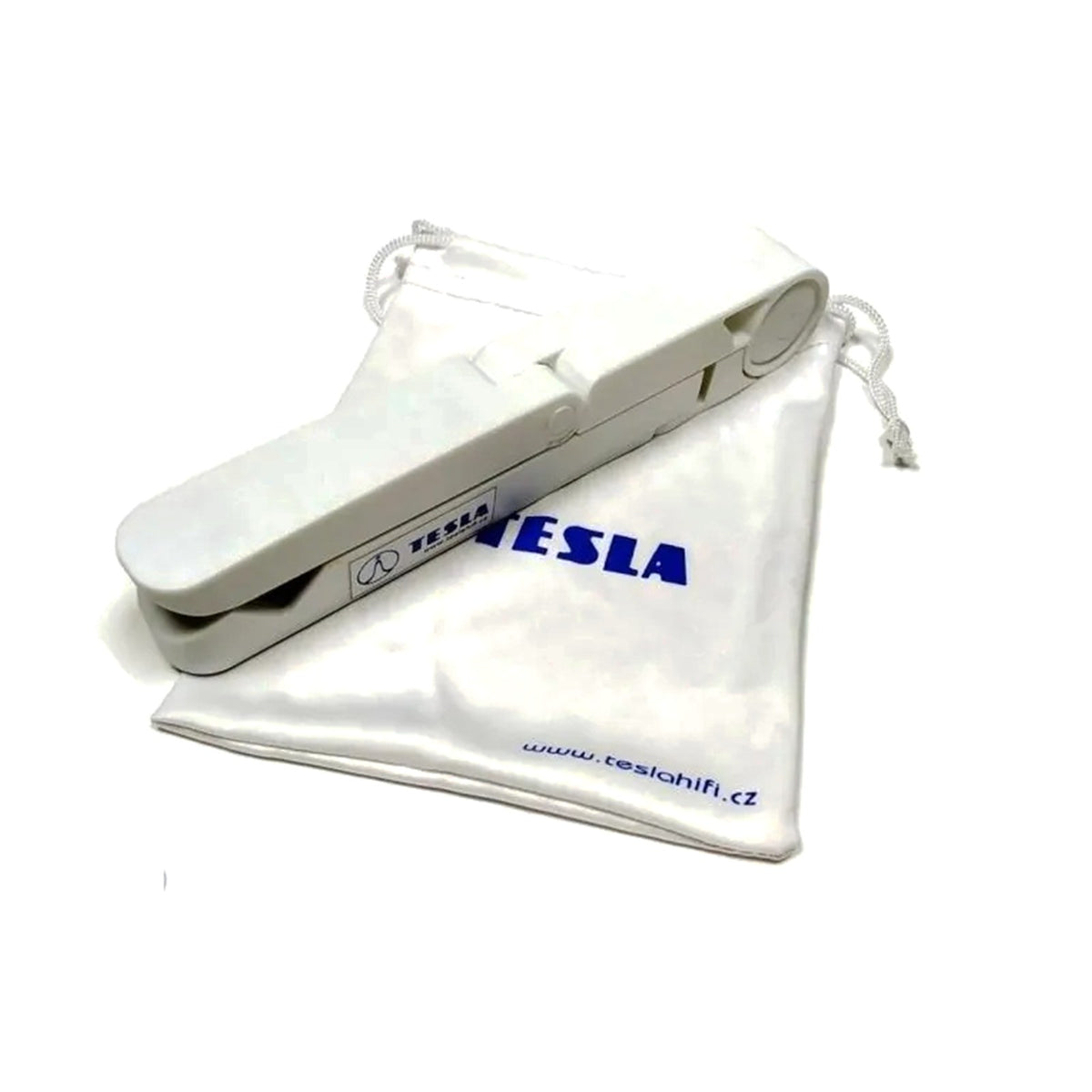 TESLA Record Vinyl Stand White