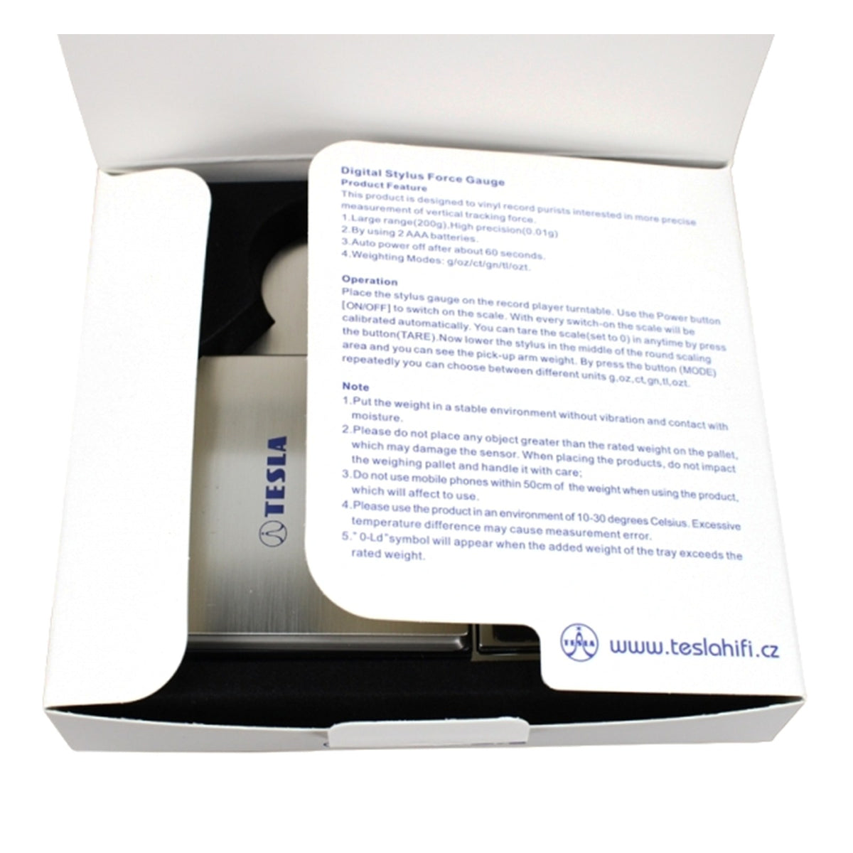 TESLA Stylus Force Gauge Premium