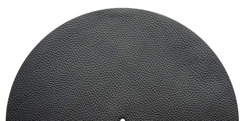 Audio Anatomy Leather Turntable Slipmat - Black