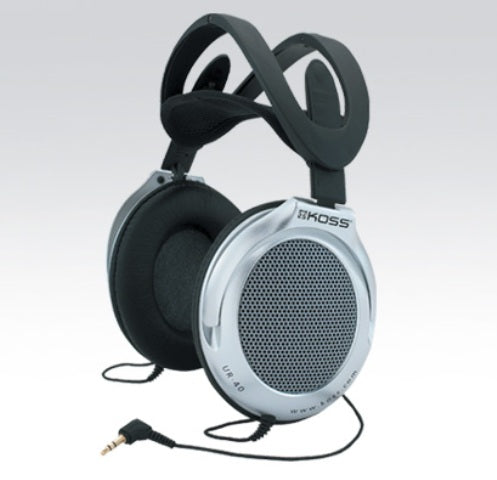 KOSS UR40 Silver (Like New) Over-Ear Headphones