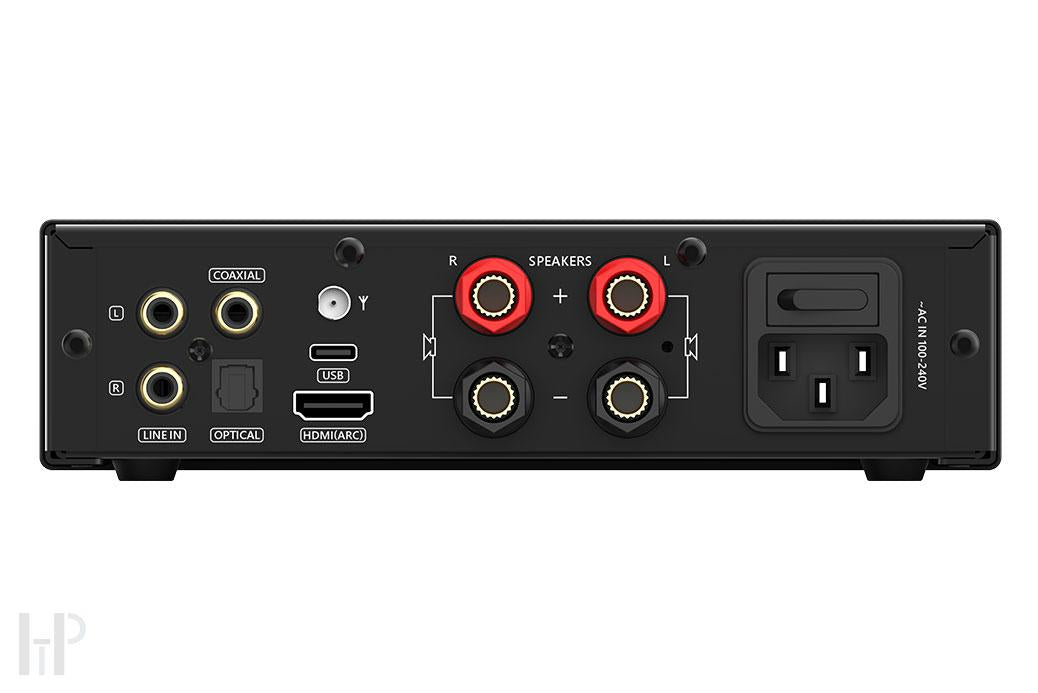 SMSL A200 2-channel amplifier with level display