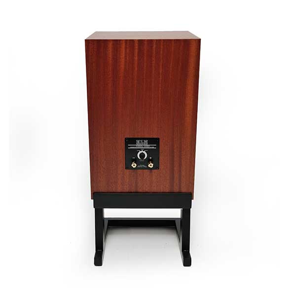 KLH Model Three Bookshelf Speakers West African Mahogany (1 Pair)