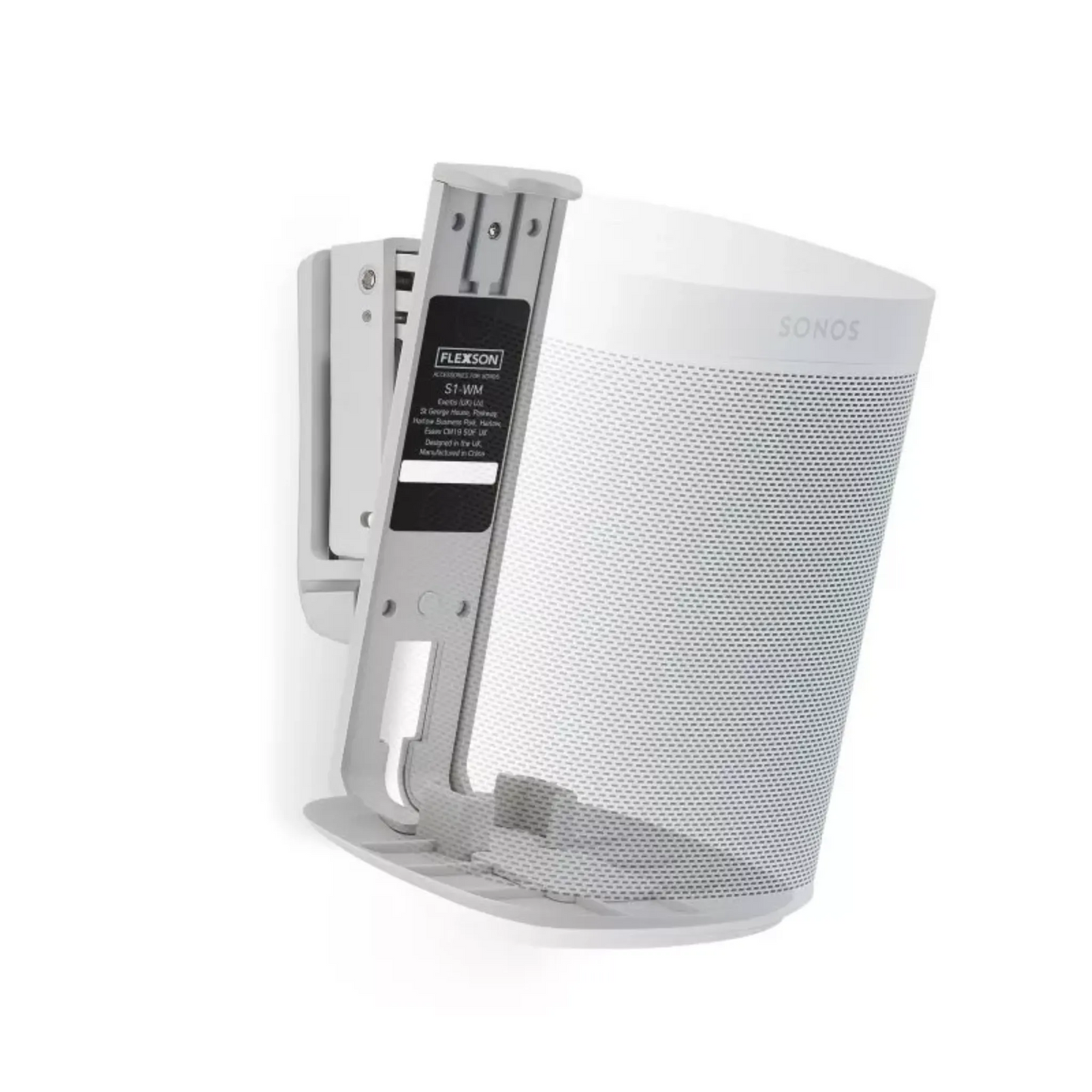 Flexson Wall Mount for Sonos One/One Sl/Play:1 white