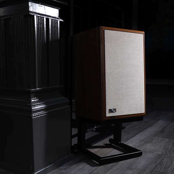 KLH Model Three Bookshelf Speakers English Walnut (1 Pair)