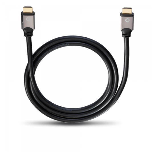 Oehlbach Black Magic E, HDMI cable with Eth m/f 1,2m