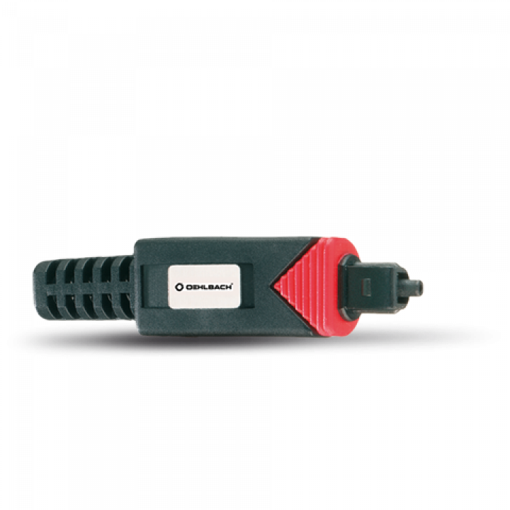Oehlbach Red Opto Star TOSlink Connector