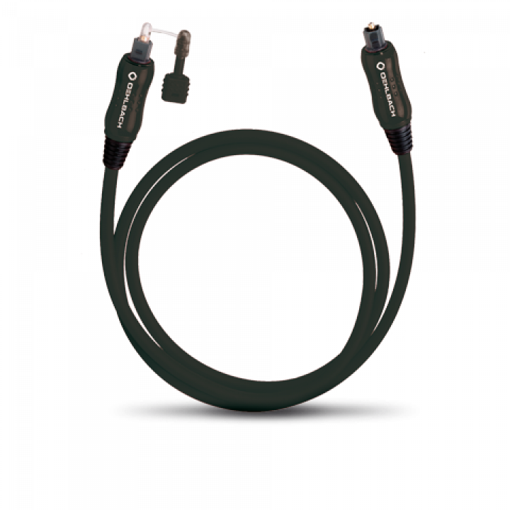 Oehlbach Opto Star Black, optical cable 2.0m