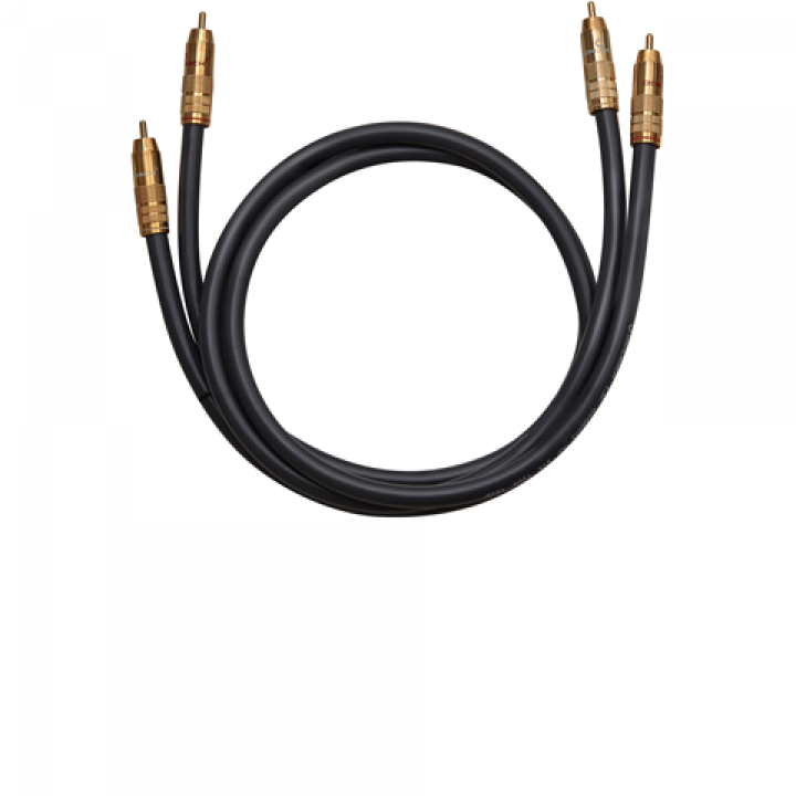 Oehlbach NF 214 Master Set 2x1,0m CINCH / CINCH Cable anthrazit