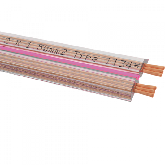 Oehlbach Streamline LS-Cable 2x1,5mm 1m Cut from Spool Speaker Cable without Connectors