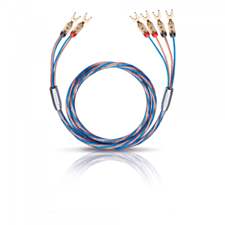 Oehlbach Bi Tech 4 , bi-wiring cable 2>4 spade