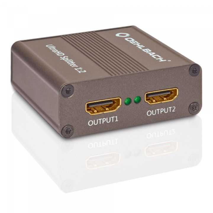Oehlbach UltraHD HDMI splitter 1:2