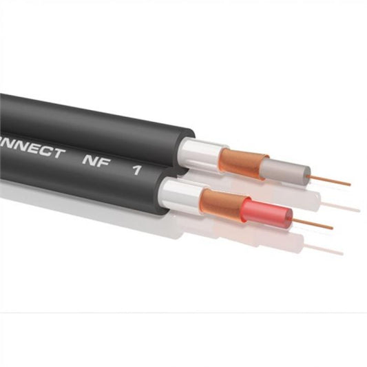 Oehlbach NF 1 1m Cut from Spool Stereo Audio Cable without Connectors