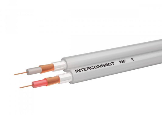 Oehlbach NF 1 1m Cut from Spool Stereo Audio Cable without Connectors