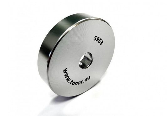 Tonar 45RPM Vinyl Size Adapter aluminium