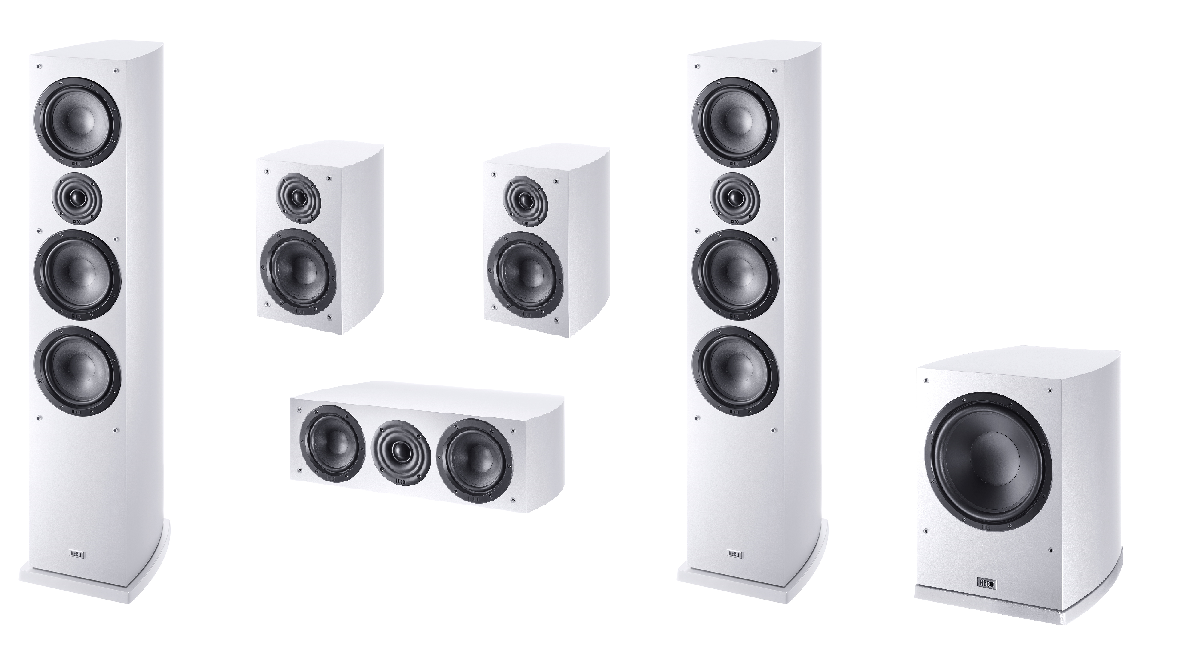 Heco Victa Elite 702+202+C102+Sub252A Home Theater Bundle 5.1 (set)