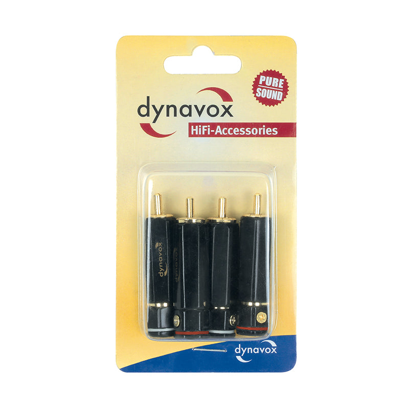 Dynavox High-End RCA Plug Set
