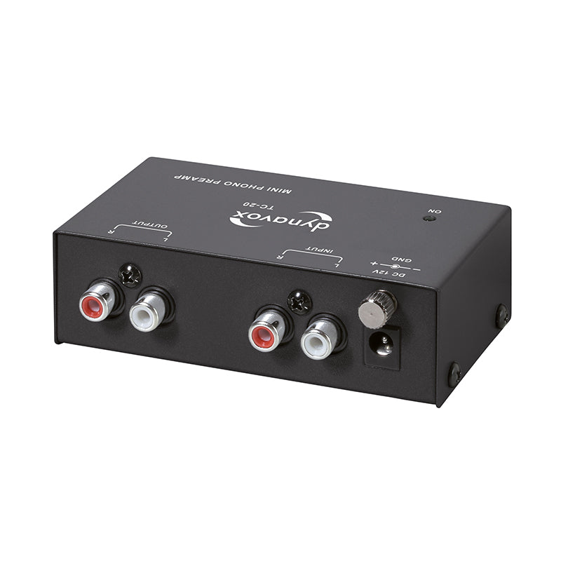 Dynavox TC-20 Phono Preamplifier Black