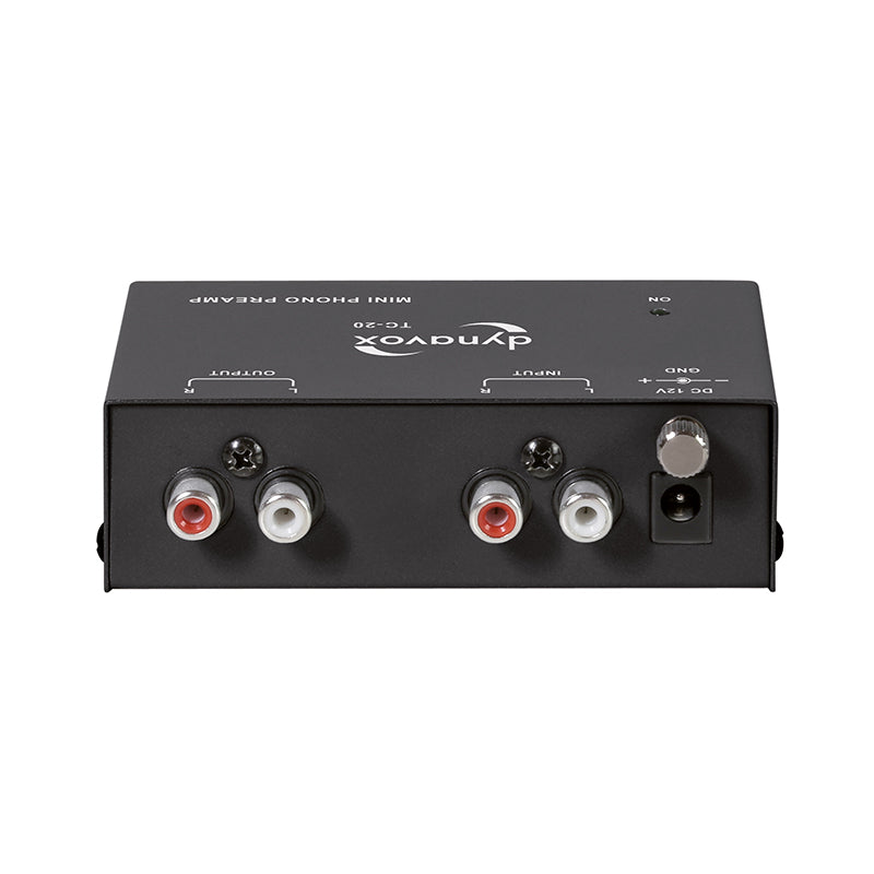 Dynavox TC-20 Phono Preamplifier Black