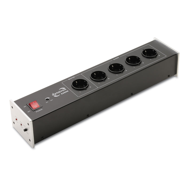 Dynavox Hi-Fi Power Strip X2000 with Master-Slave Function Silver