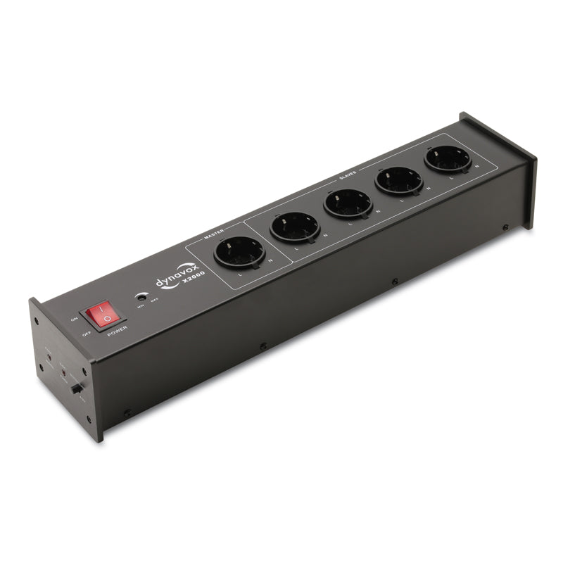 Dynavox Hi-Fi Power Strip X2000 with Master-Slave Function Black