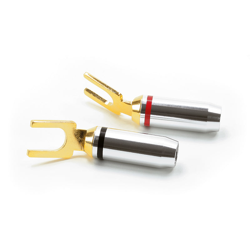 Dynavox Cable Lugs Set of 2 Gold-Plated