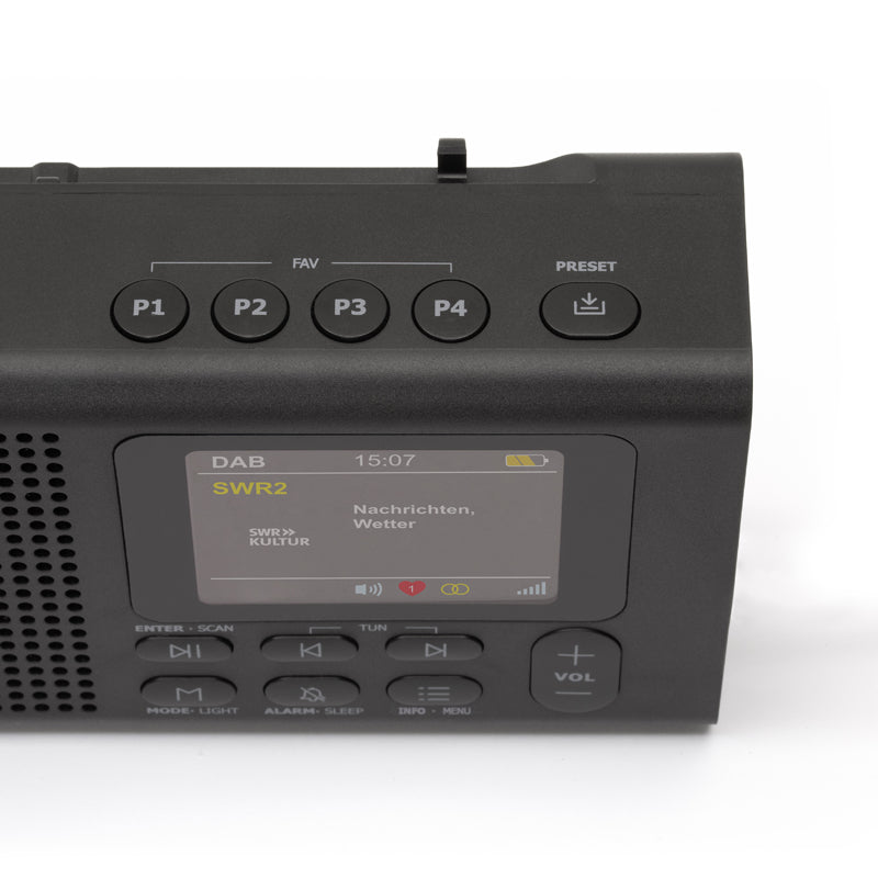 Dynavox DAB+ Radio DBT200 with BT and Alarm Function
