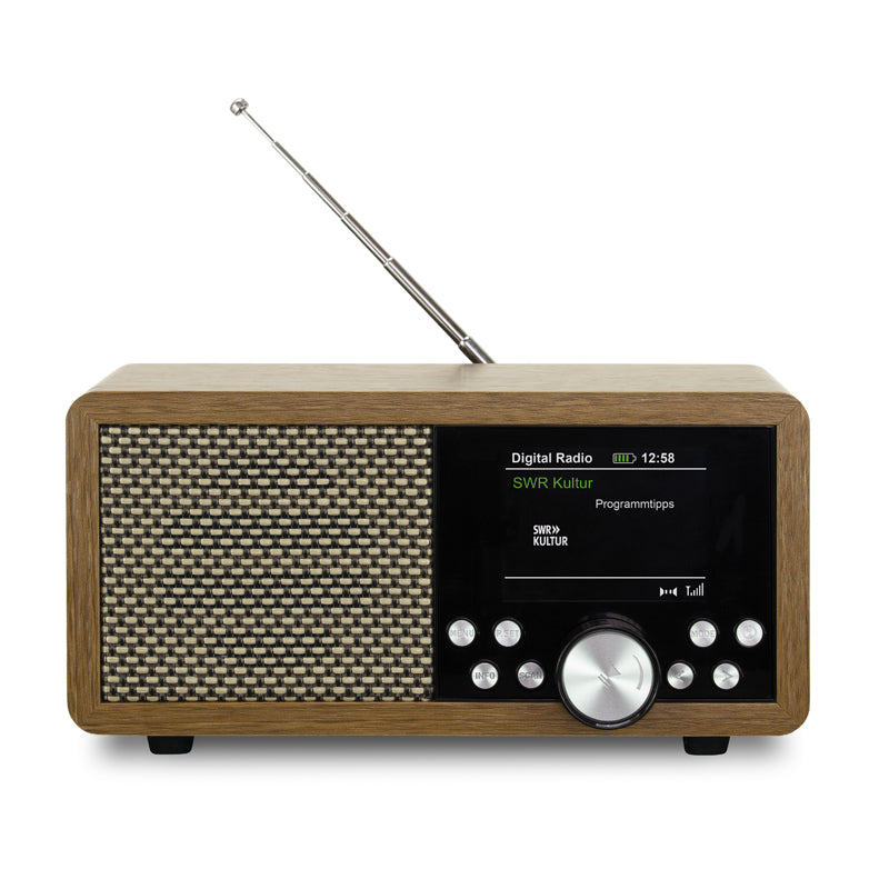 Dynavox DAB+ Radio DBT600 BT, Alarm Function, USB/Micro SD Player