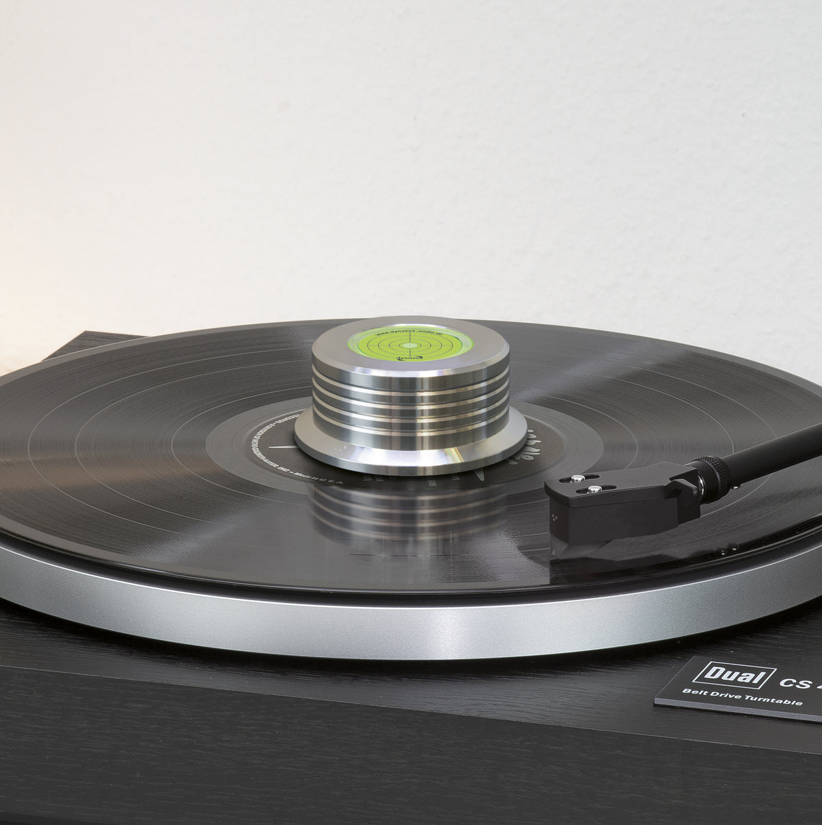 Dynavox Turntable Stabilizer PST260 with Spirit Level Silver