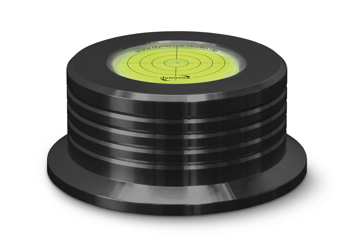 Dynavox Turntable Stabilizer PST260 with Spirit Level Black