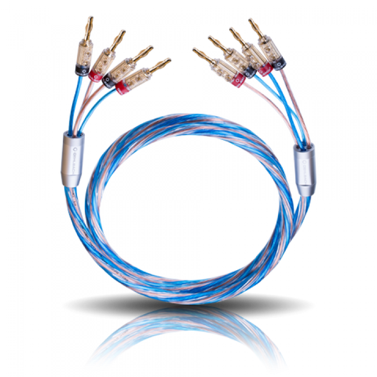 Oehlbach Bi Tech 4.4 , bi-wiring speaker cable 4>4 banana