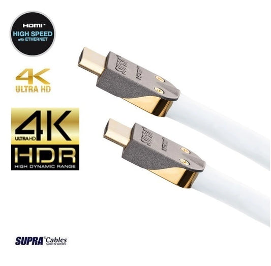 SUPRA HDMI-HDMI 2.0 UHD4K 4m cable