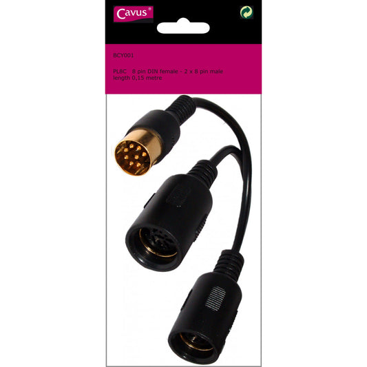 Cavus BCY001 Powerlink 8 C. split cable black