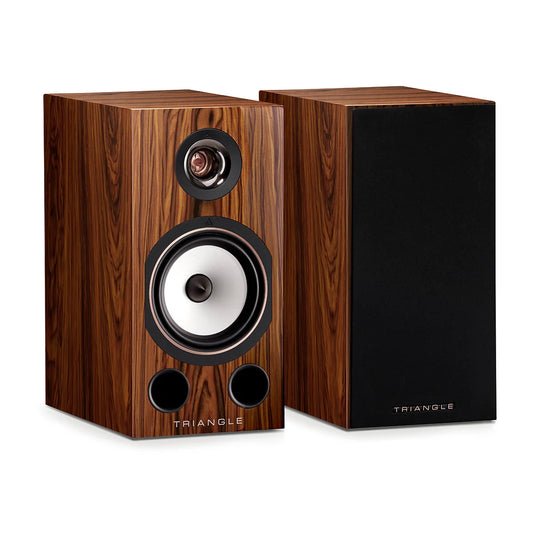 Triangle Esprit 40th - Comète 40th Hi-Fi Bookshelf Speakers Golden Oak (1 pair)