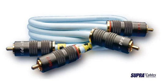 SUPRA DAC-X 1,0m RCA Ultrafast Low Capacitance Analog Audio Cable