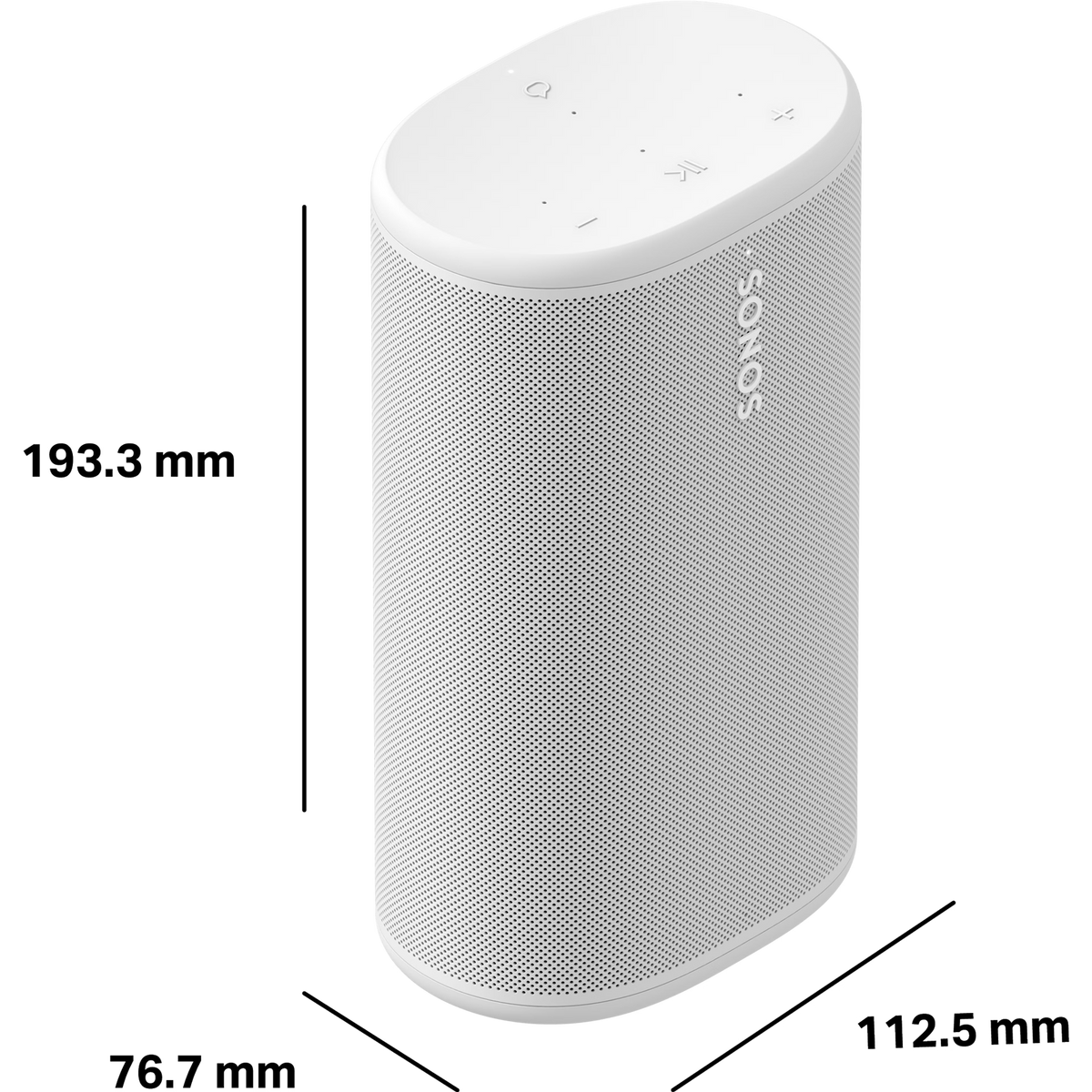 Sonos Play Portable Bluetooth Speaker with Charging Base - White