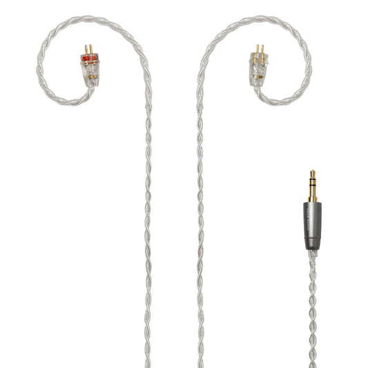 MEZE AUDIO 2 Pin to 3.5 mm silver plated cable