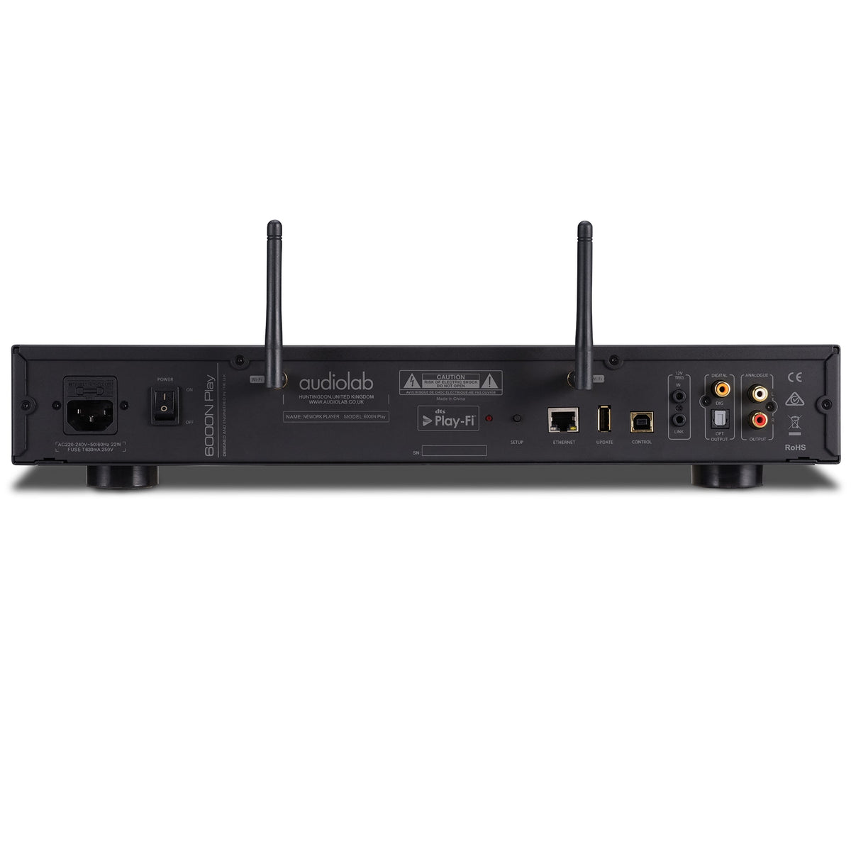 Audiolab 6000N Play Wireless Audio Streaming Player Black