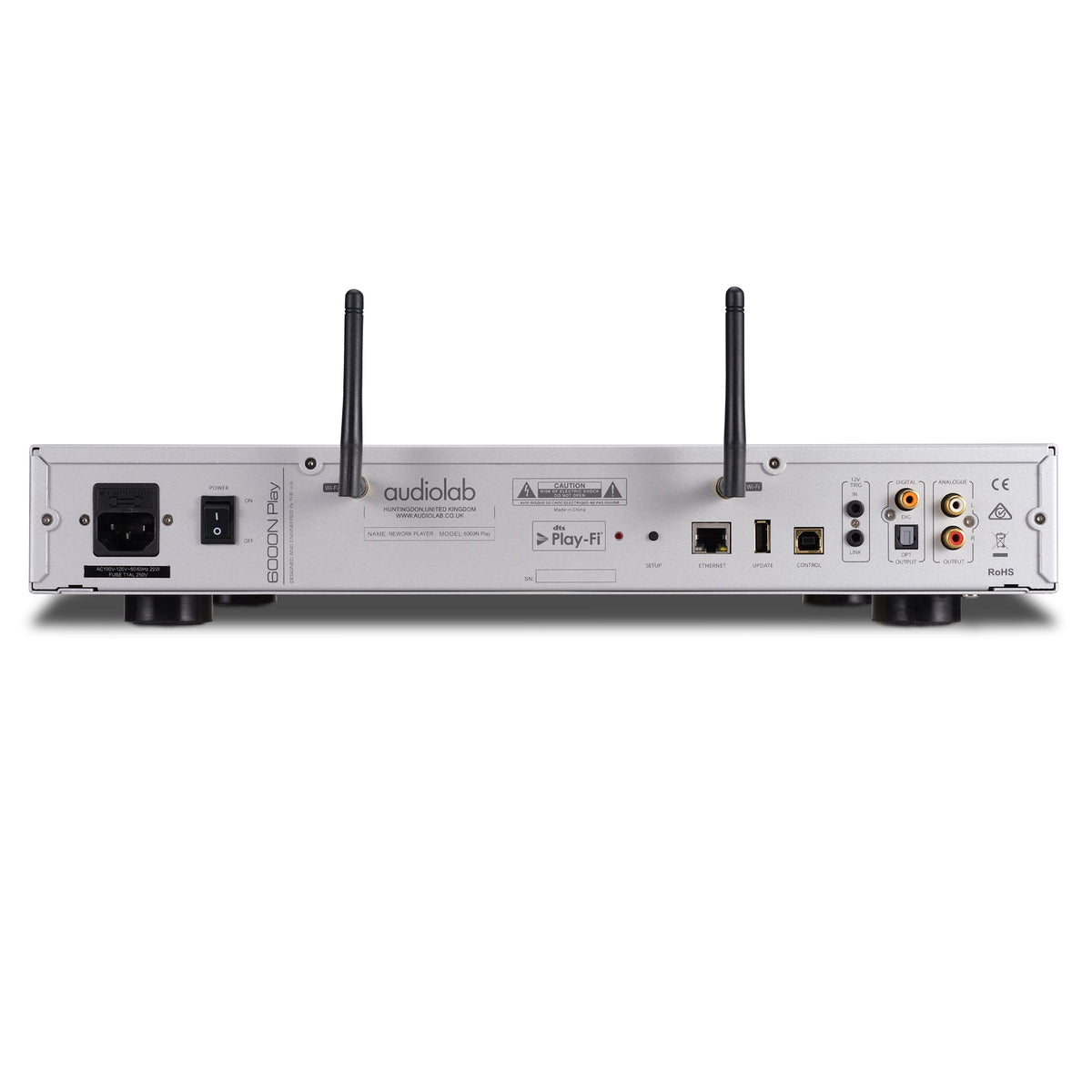 Audiolab 6000N Play Wireless Audio Streaming Player Silver