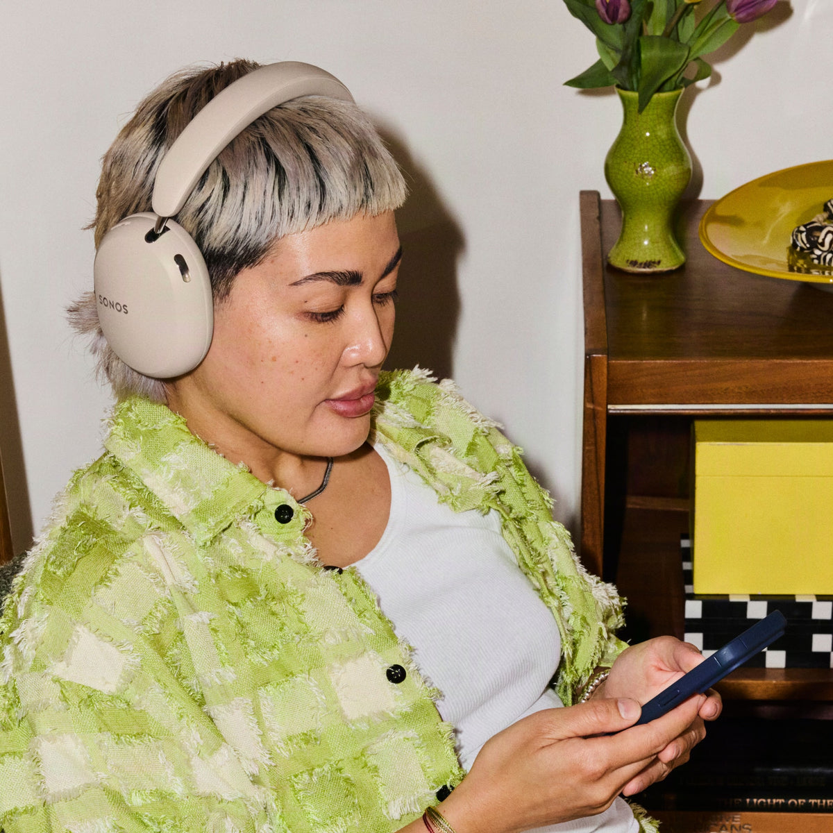 Sonos Ace Ultra Wireless Noise-Cancelling Headphones - Sand