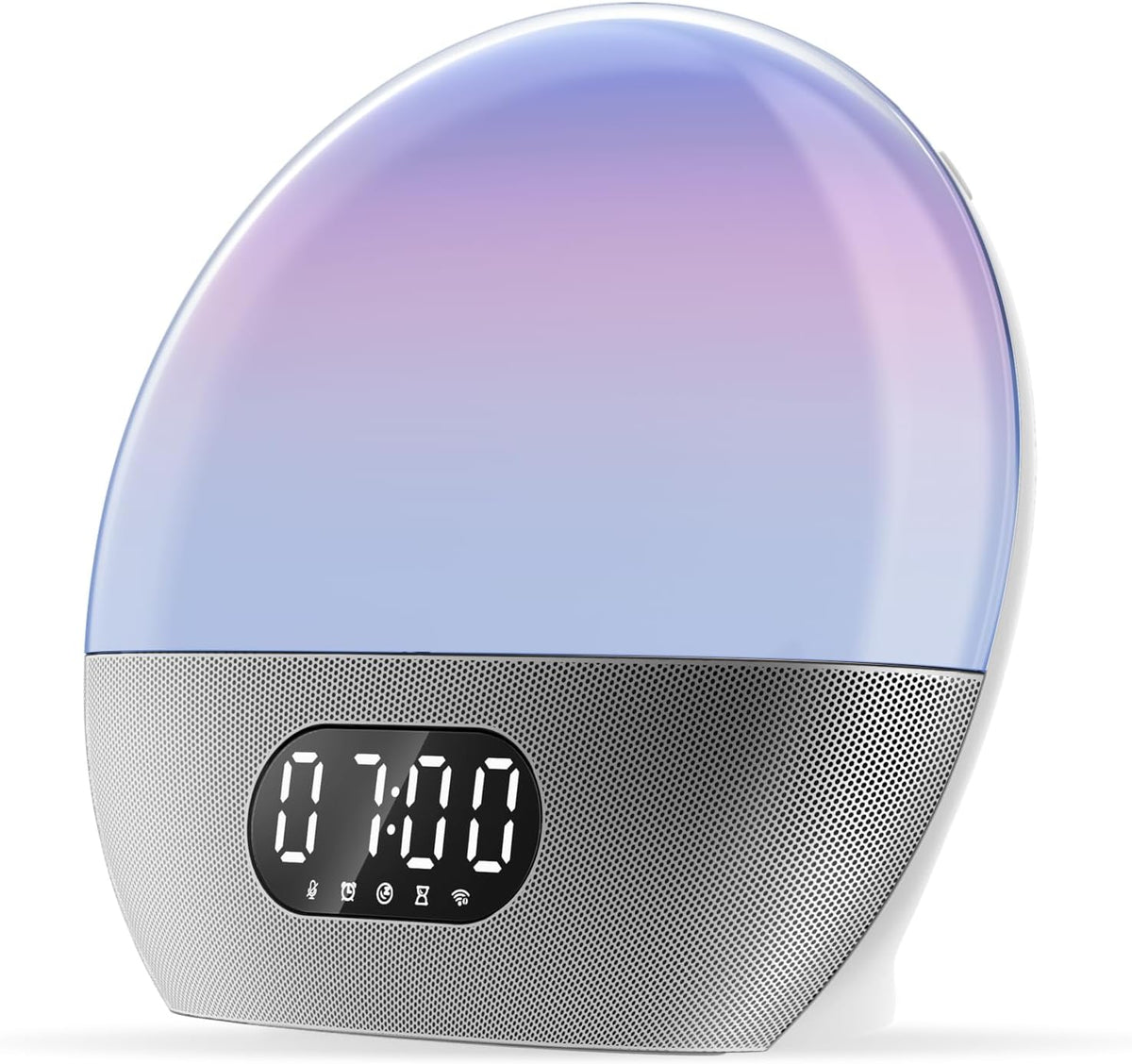 WiiM Wake-up Light Smart Alarm Clock - Silver